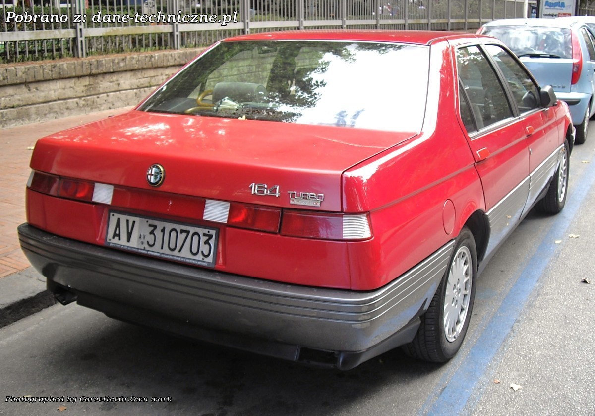 Alfa Romeo 164 164 na dane-techniczne.pl