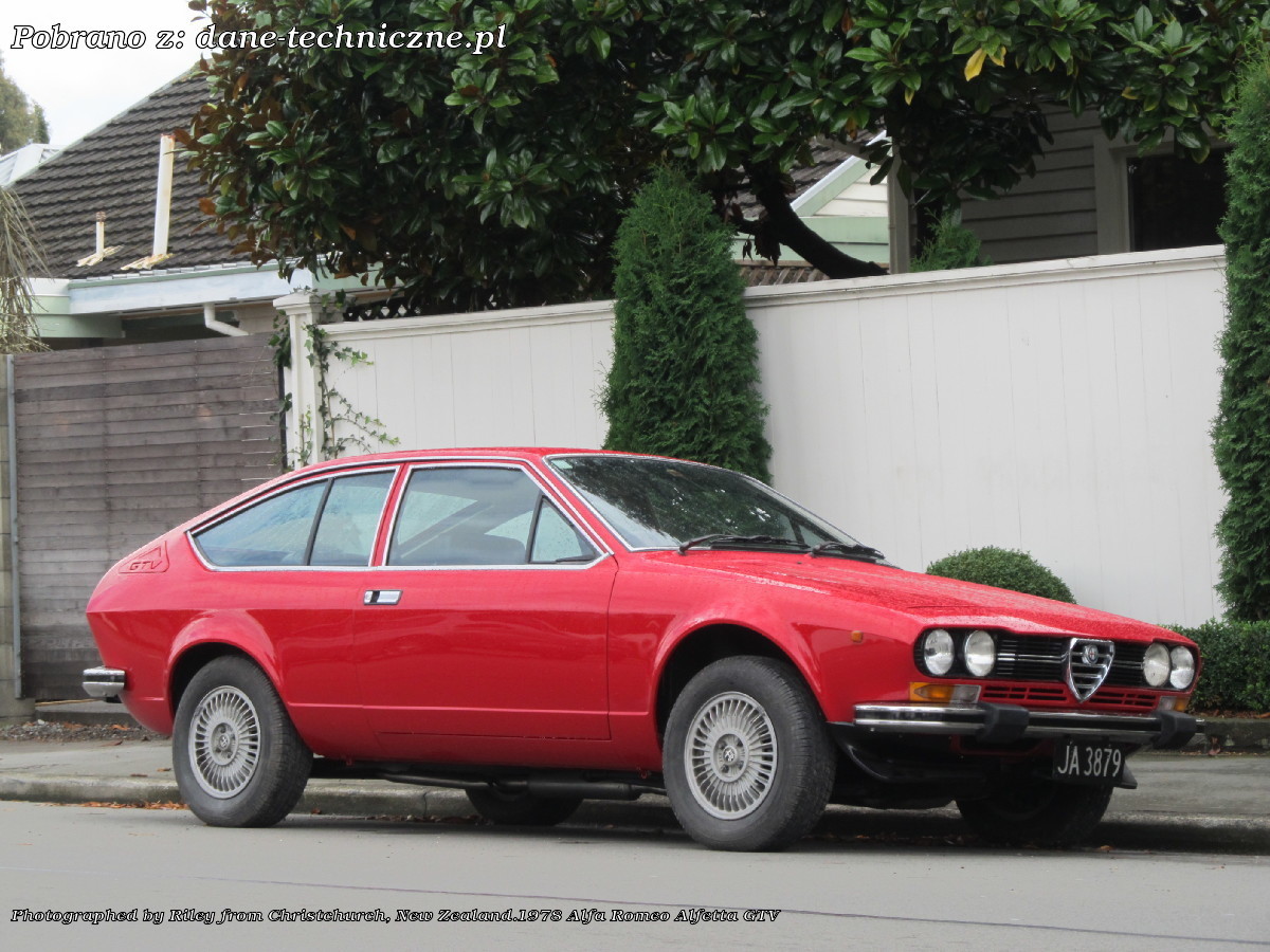 Alfa Romeo Alfetta 116 na dane-techniczne.pl