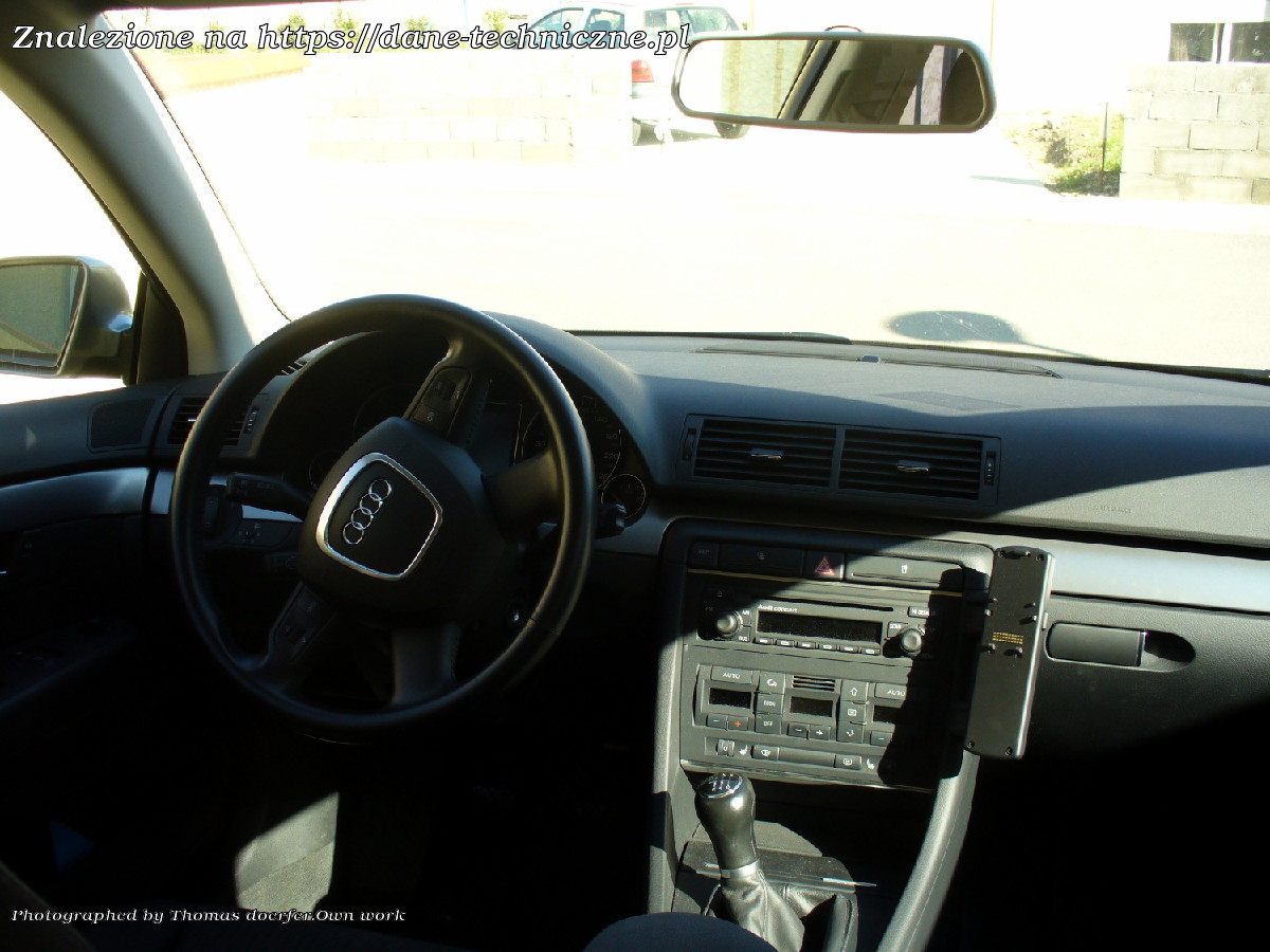 Audi A4 B7 8E na dane-techniczne.pl