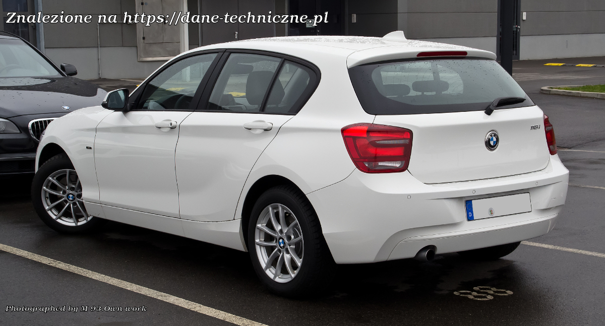 BMW Seria 1 Hatchback 5dr F20 LCI facelift 2015 na dane-techniczne.pl