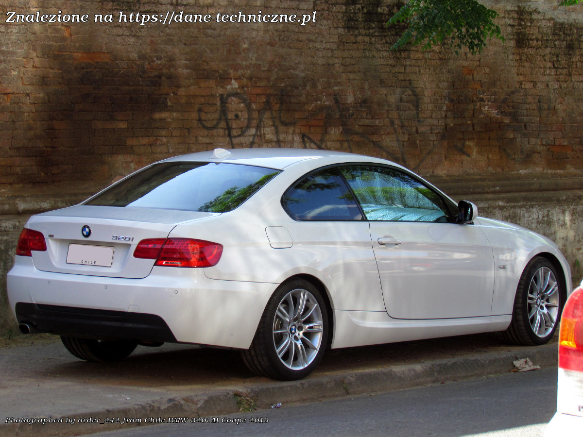 BMW seria 3 Coupe E92 facelift 2010 na dane-techniczne.pl