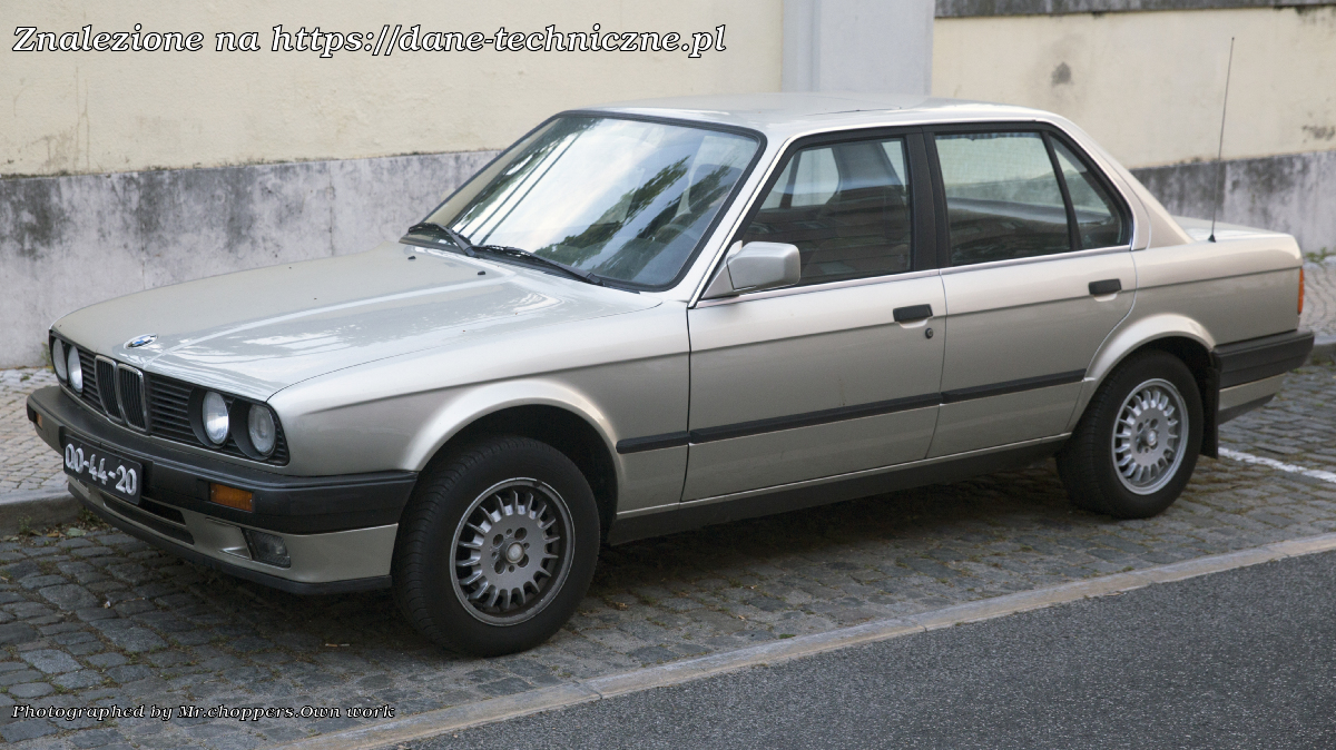 BMW seria 3 Sedan E30 na dane-techniczne.pl