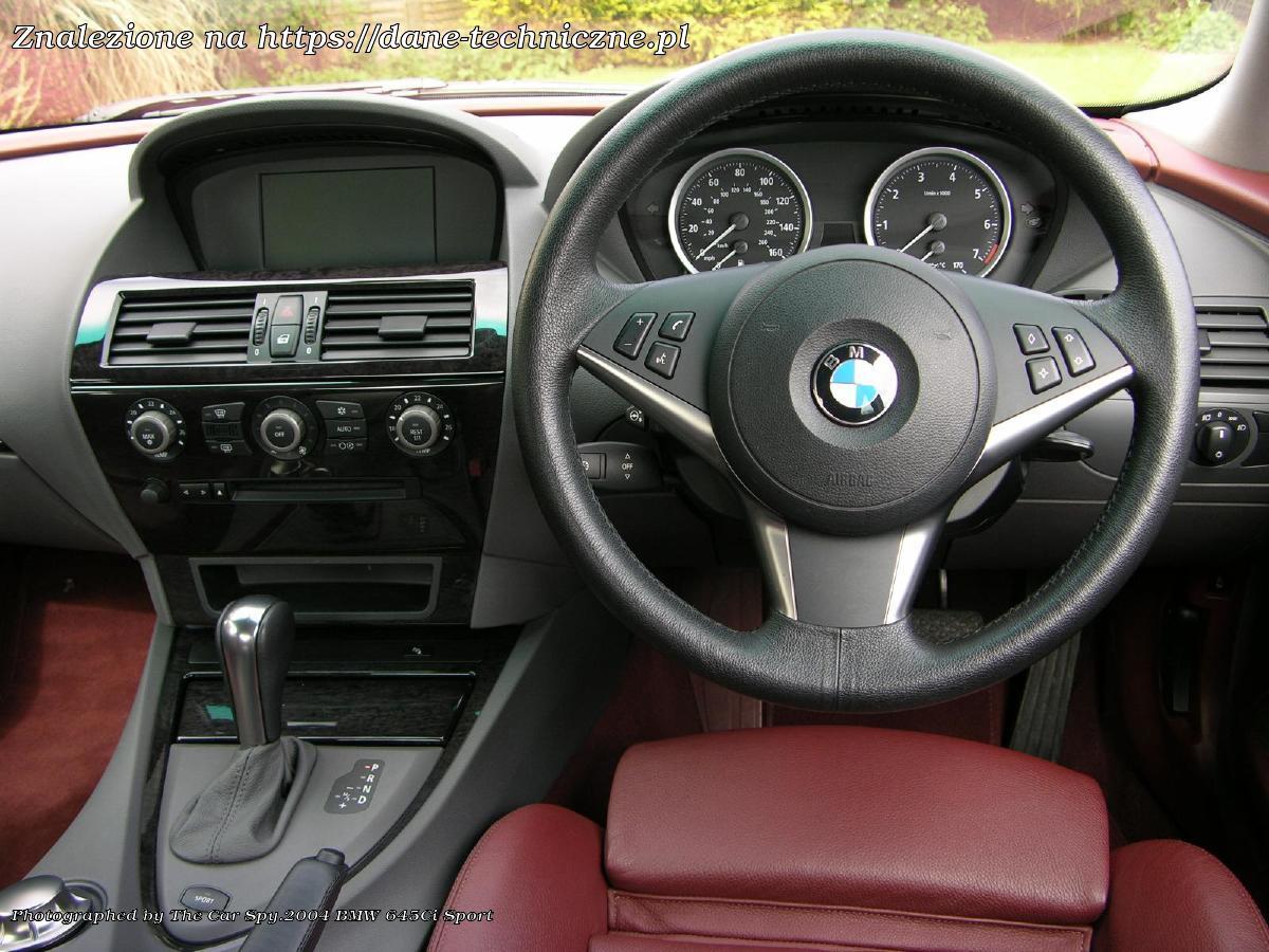 BMW Seria 6 E63 na dane-techniczne.pl