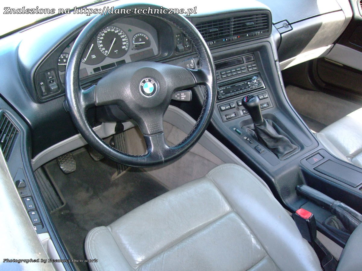 BMW Seria 8 E31 na dane-techniczne.pl