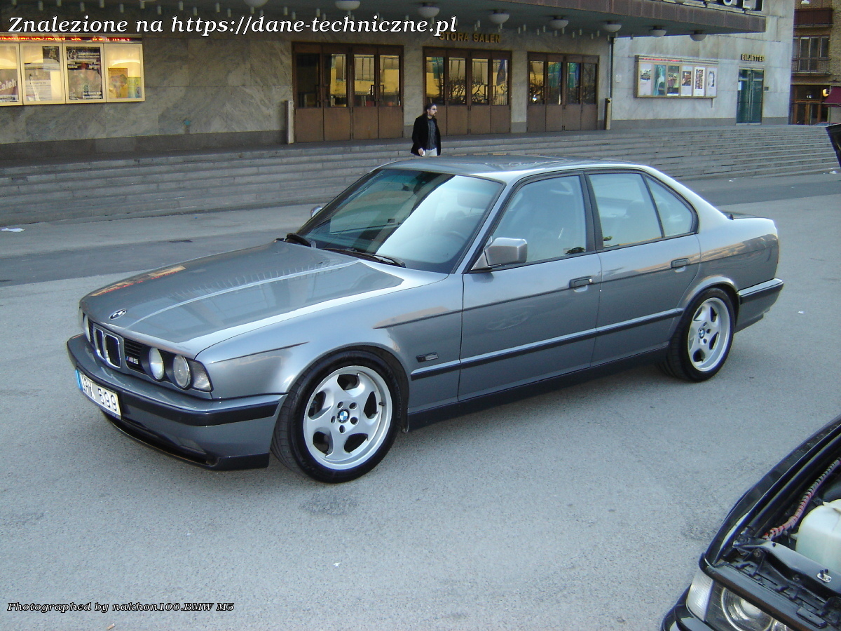 BMW M5 E34 na dane-techniczne.pl