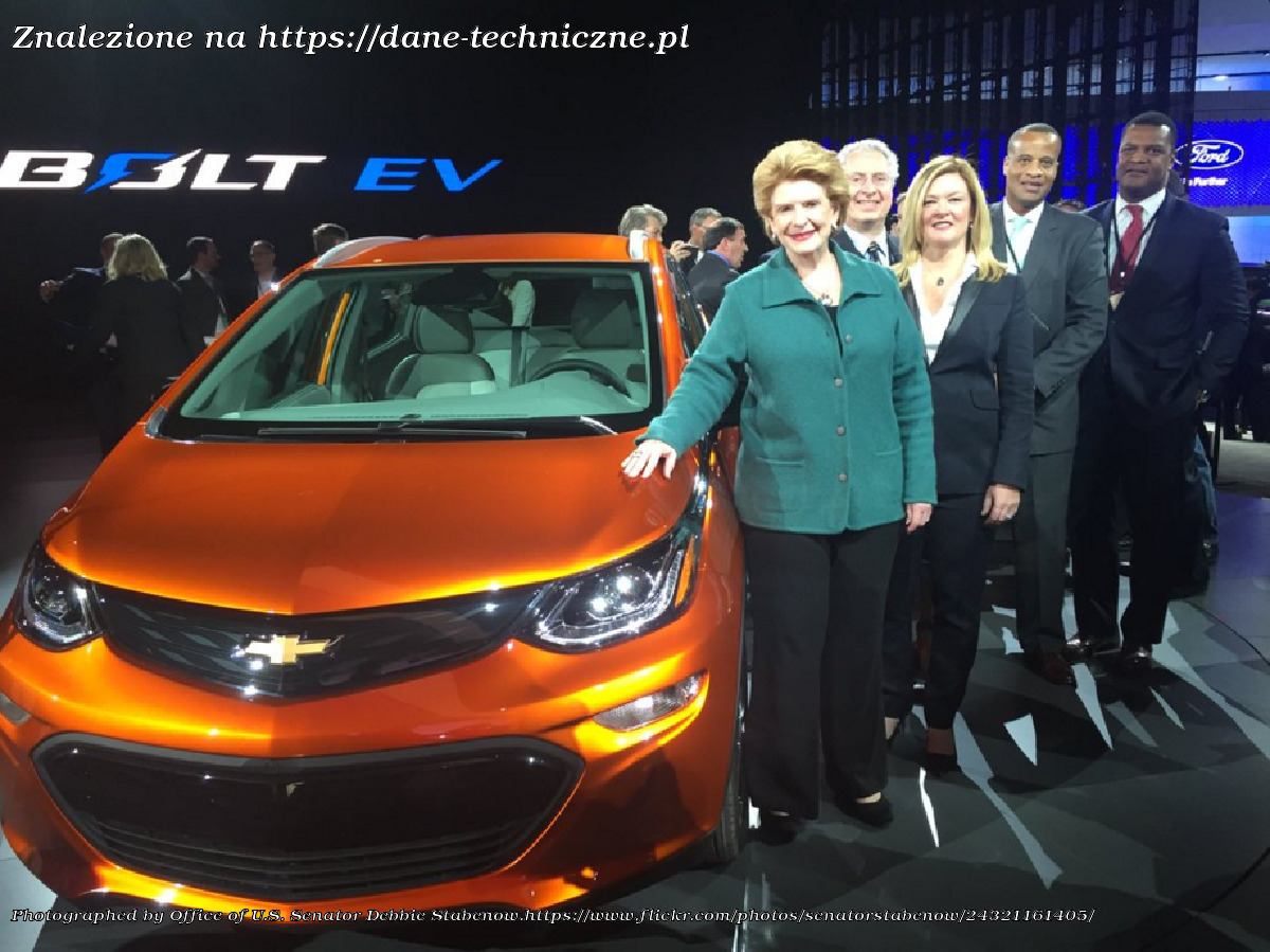 Chevrolet Bolt EV na dane-techniczne.pl