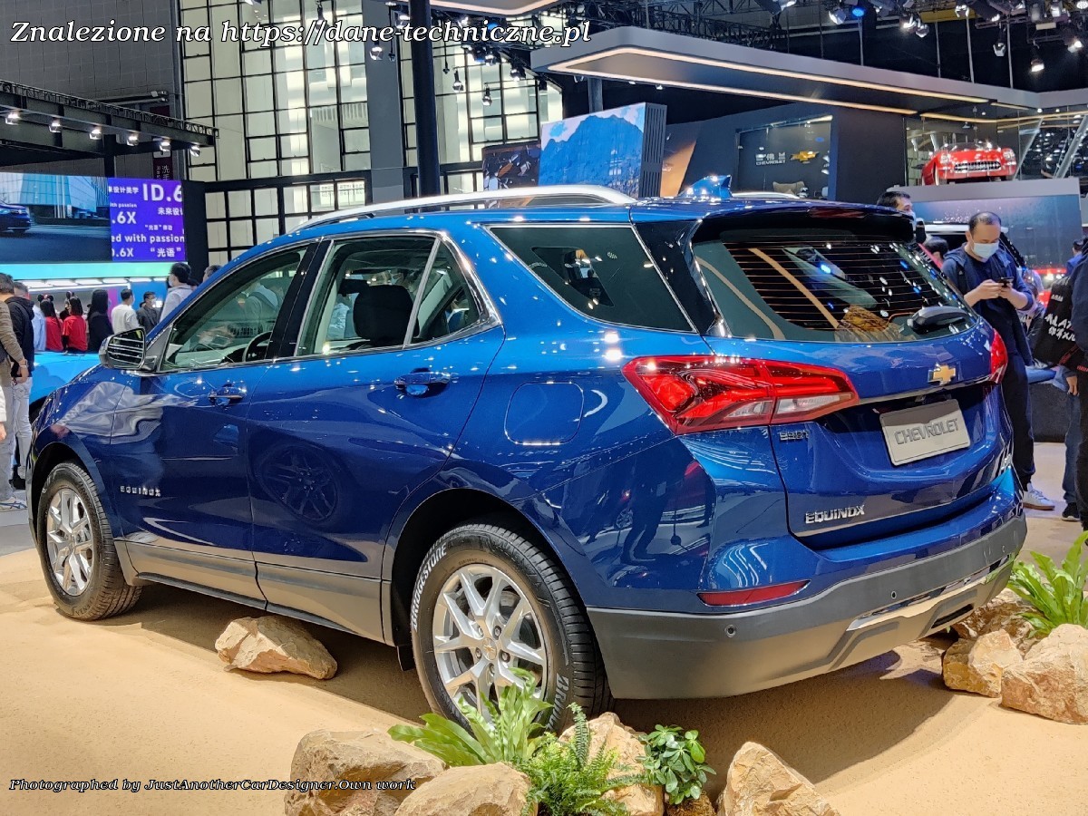 Chevrolet Equinox III facelift 2020 na dane-techniczne.pl