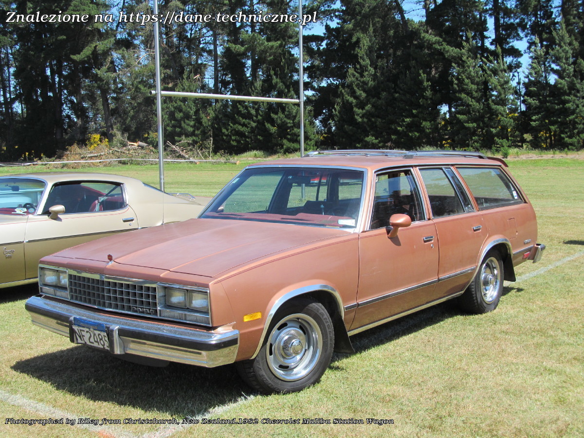 Chevrolet Malibu IV Wagon facelift 1981 na dane-techniczne.pl