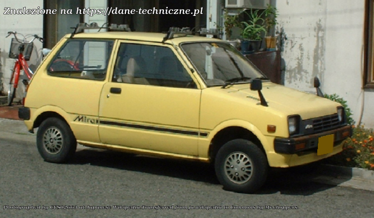 Daihatsu Cuore L201 na dane-techniczne.pl