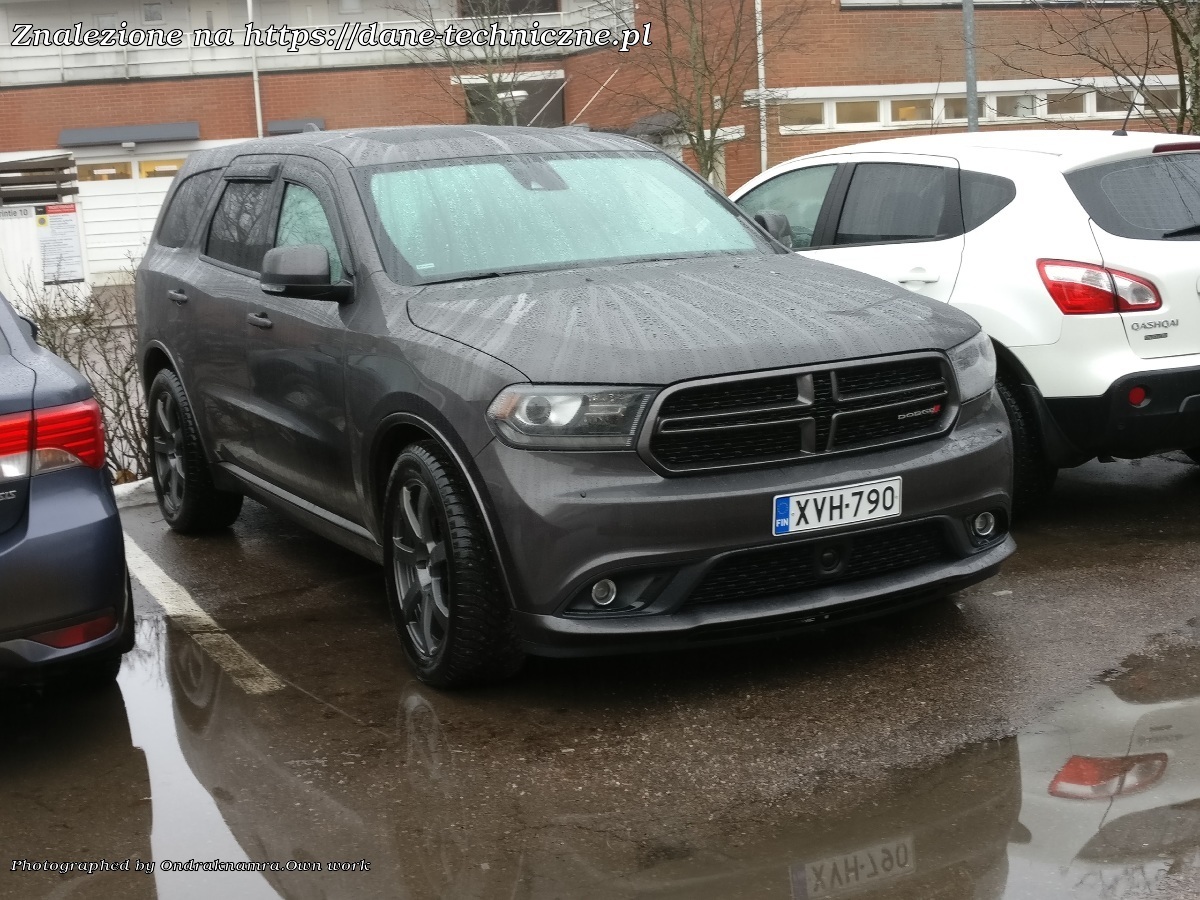 Dodge Durango III facelift 2014 na dane-techniczne.pl