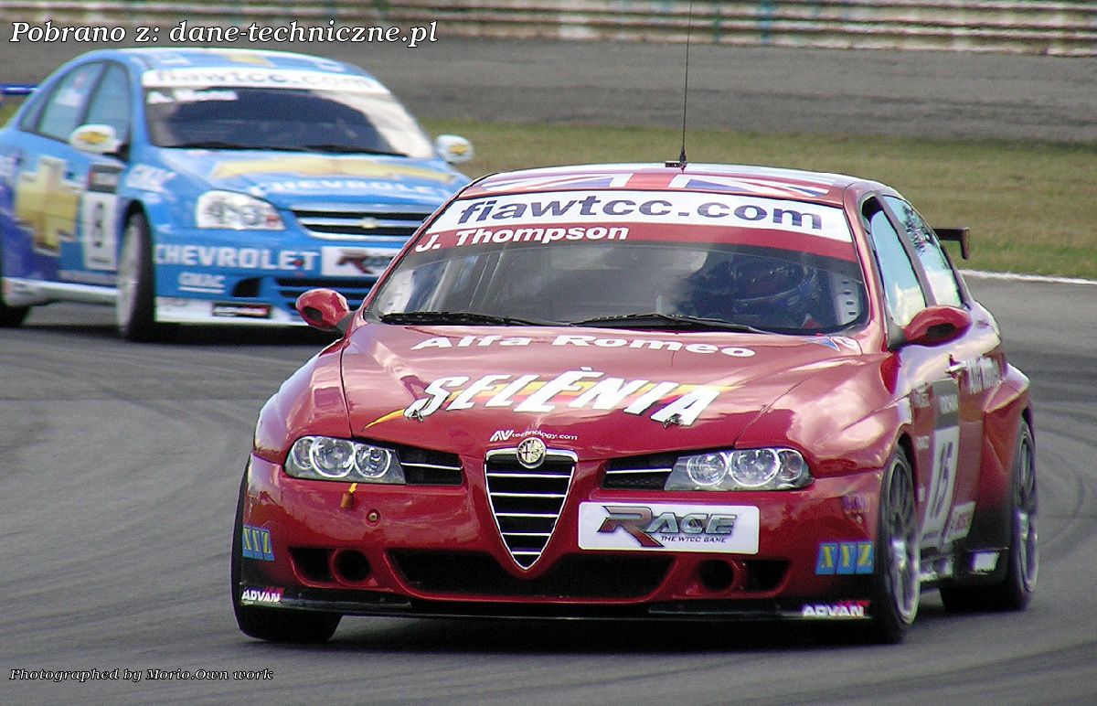Alfa Romeo 156 facelift 2003 na dane-techniczne.pl