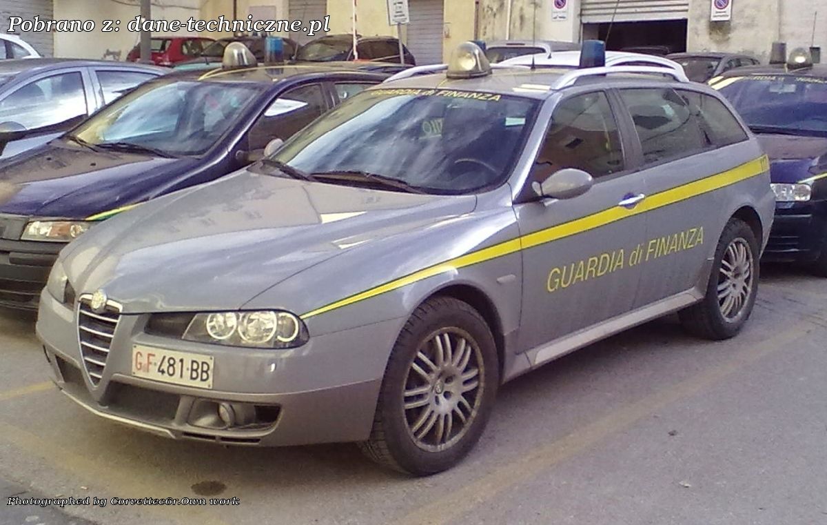 Alfa Romeo 156 Sport Wagon facelift 2003 na dane-techniczne.pl