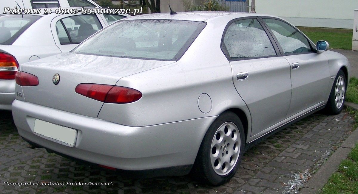 Alfa Romeo 166 936 facelift 2003 na dane-techniczne.pl