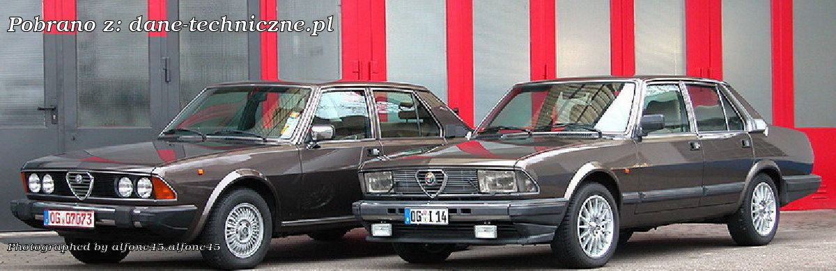 Alfa Romeo 6 119 na dane-techniczne.pl