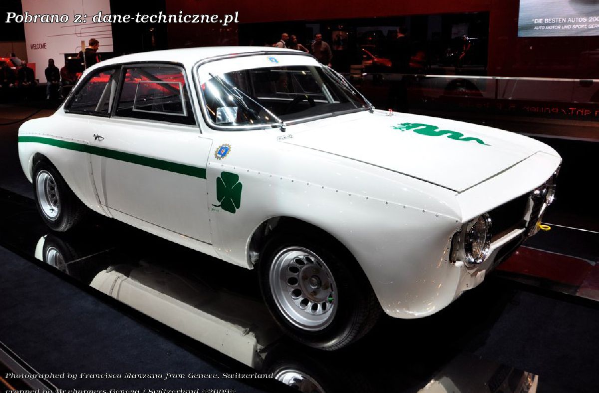 Alfa Romeo Giulia 1962 na dane-techniczne.pl