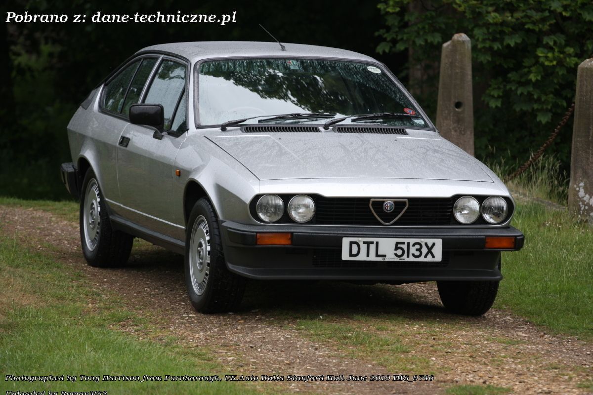 Alfa Romeo GTV 116 na dane-techniczne.pl