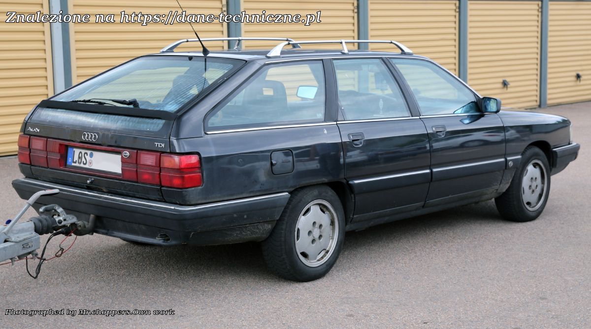 Audi 100 Avant C3 Typ 44 44Q facelift 1988 na dane-techniczne.pl