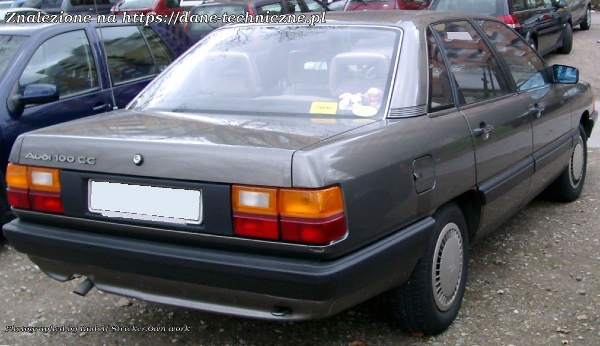 Audi 100 C3 Typ 4444Q facelift 1988 na dane-techniczne.pl