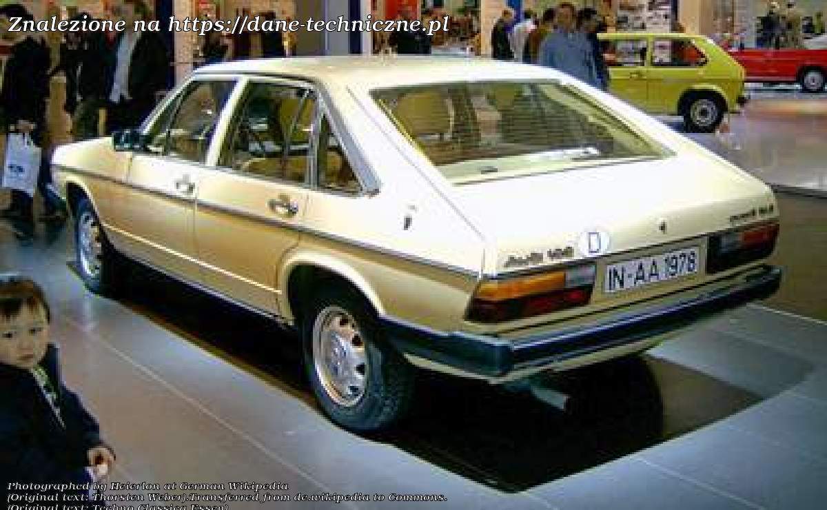 Audi 100 Avant C2 Typ 43 facelift 1979 na dane-techniczne.pl