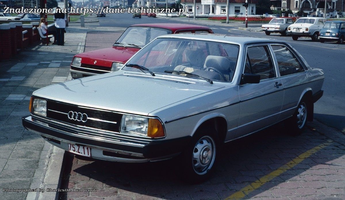 Audi 100 C2 Typ 43 facelift 1979 na dane-techniczne.pl