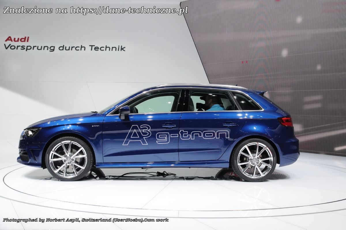 Audi A3 Sportback 8V facelift 2016 na dane-techniczne.pl