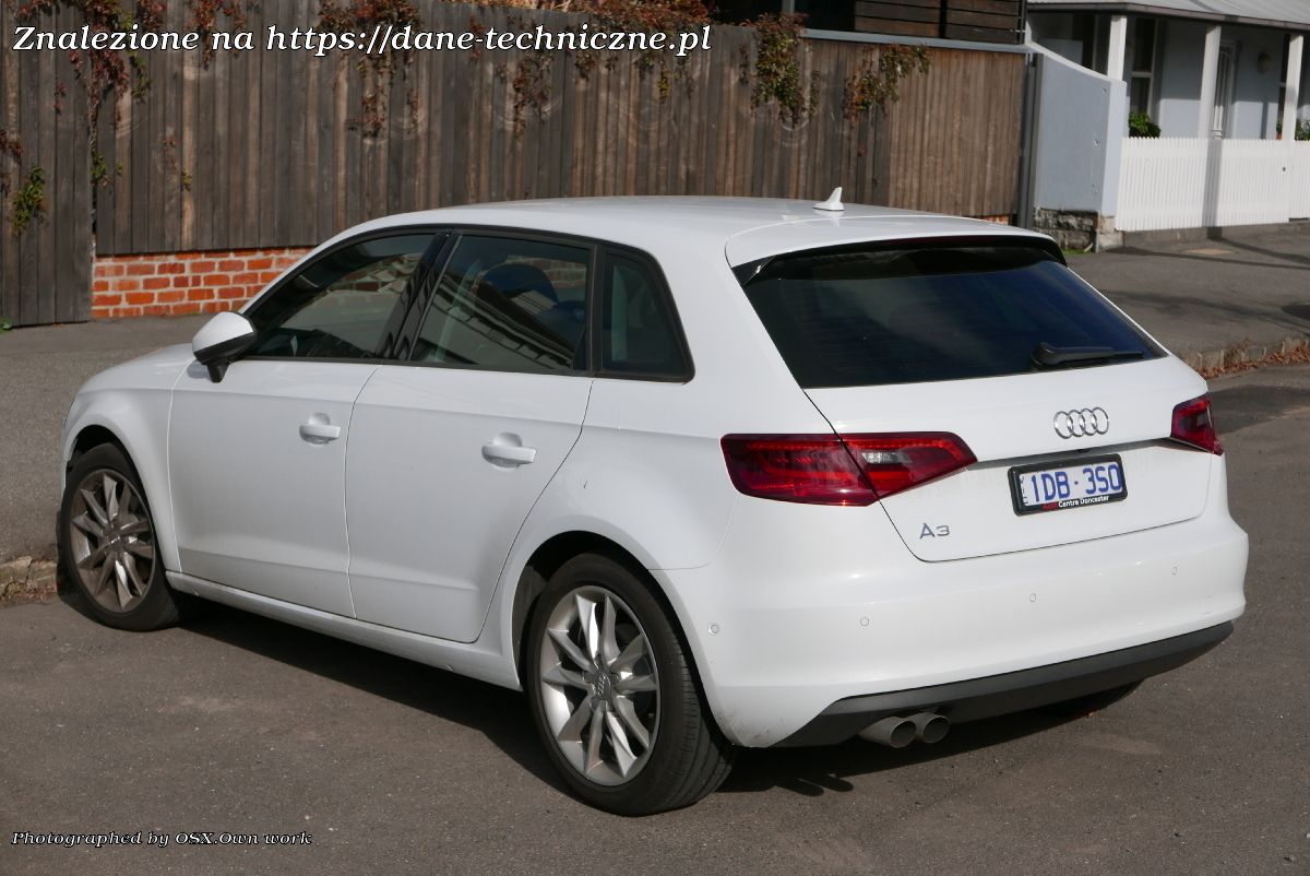 Audi A3 Sportback 8V na dane-techniczne.pl