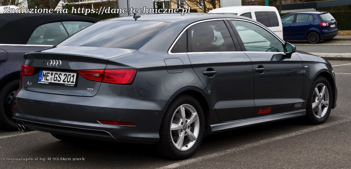 Audi A3 Sportback 8V na dane-techniczne.pl