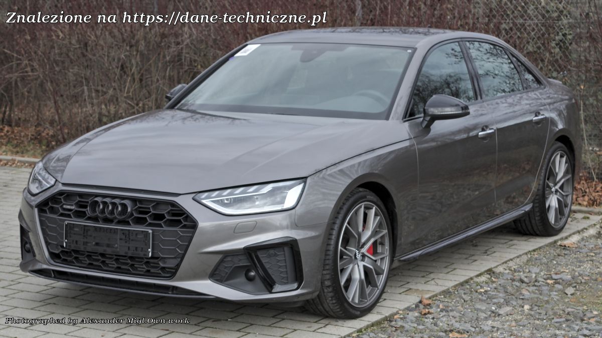 Audi A4 B9 8W facelift 2018 na dane-techniczne.pl
