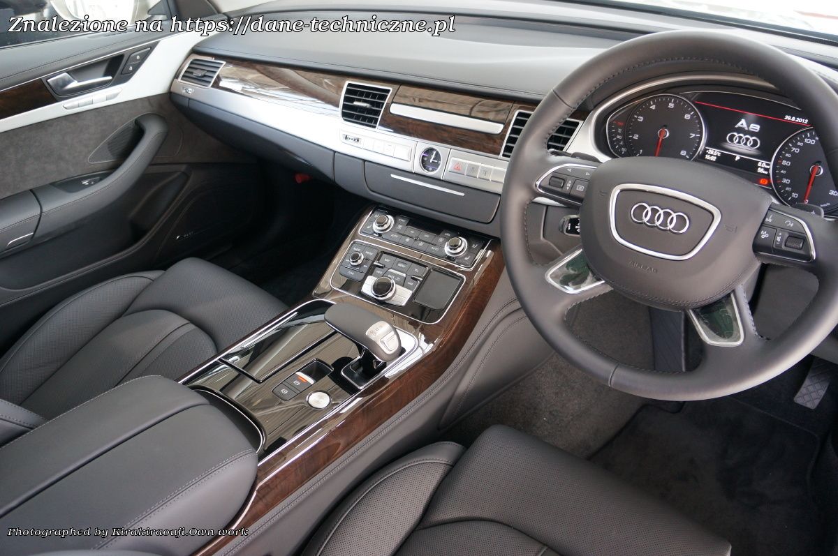 Audi A8 D4 4H facelift 2013 na dane-techniczne.pl