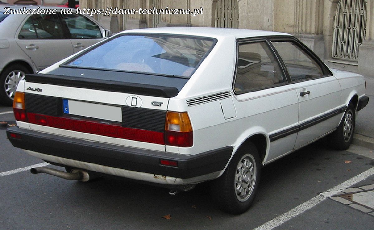 Audi Coupe B2 81 85 facelift 1984 na dane-techniczne.pl