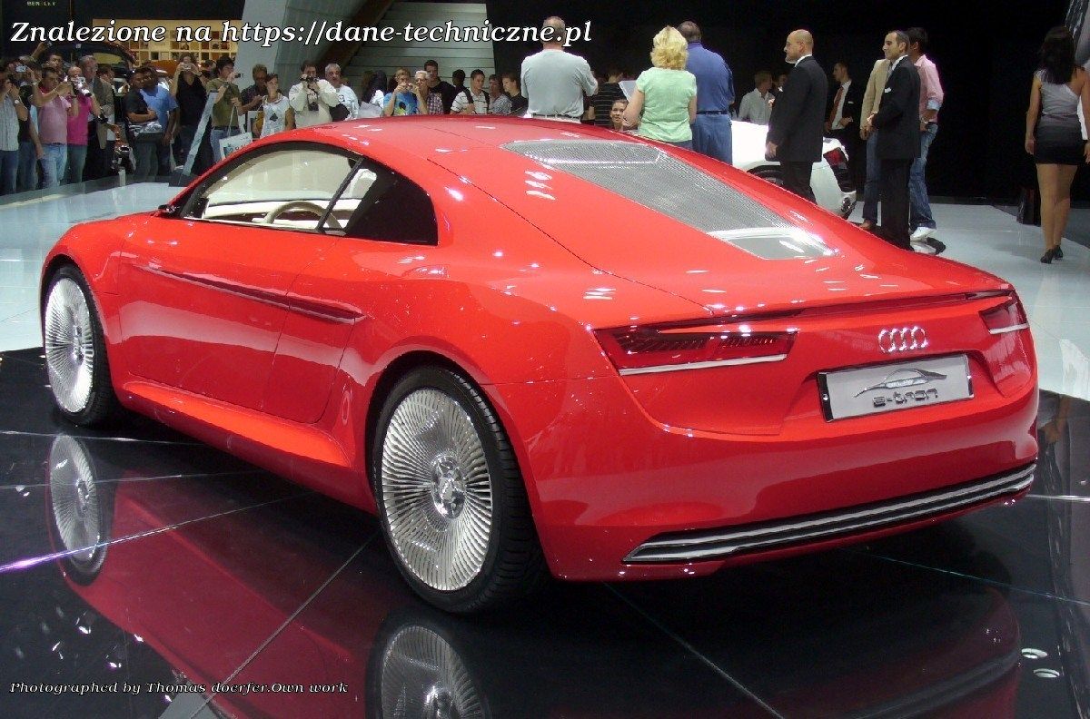 Audi PB18 concept na dane-techniczne.pl