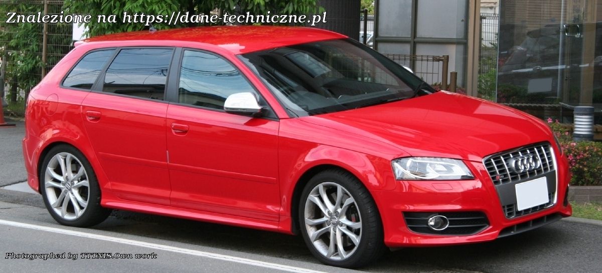 Audi S3 8P Sportback na dane-techniczne.pl