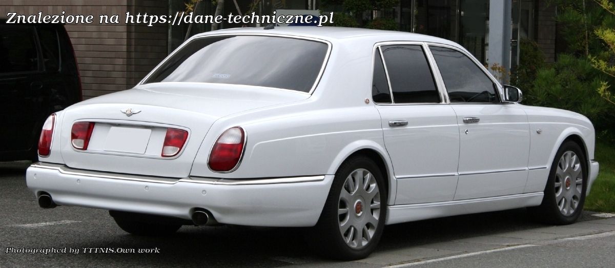 Bentley Arnage I na dane-techniczne.pl