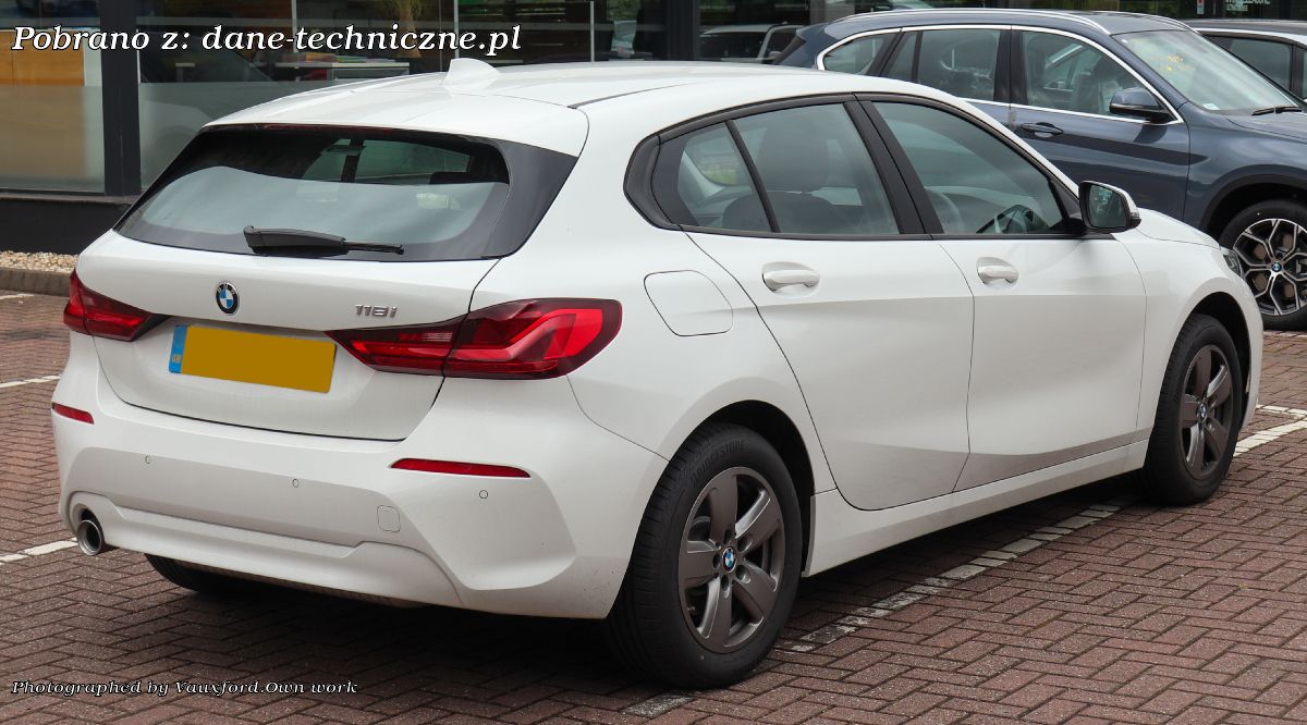 BMW Seria 1 Hatchback F40 na dane-techniczne.pl