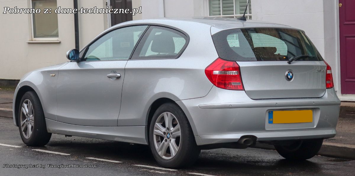 BMW Seria 1 Hatchback 3dr E81 na dane-techniczne.pl