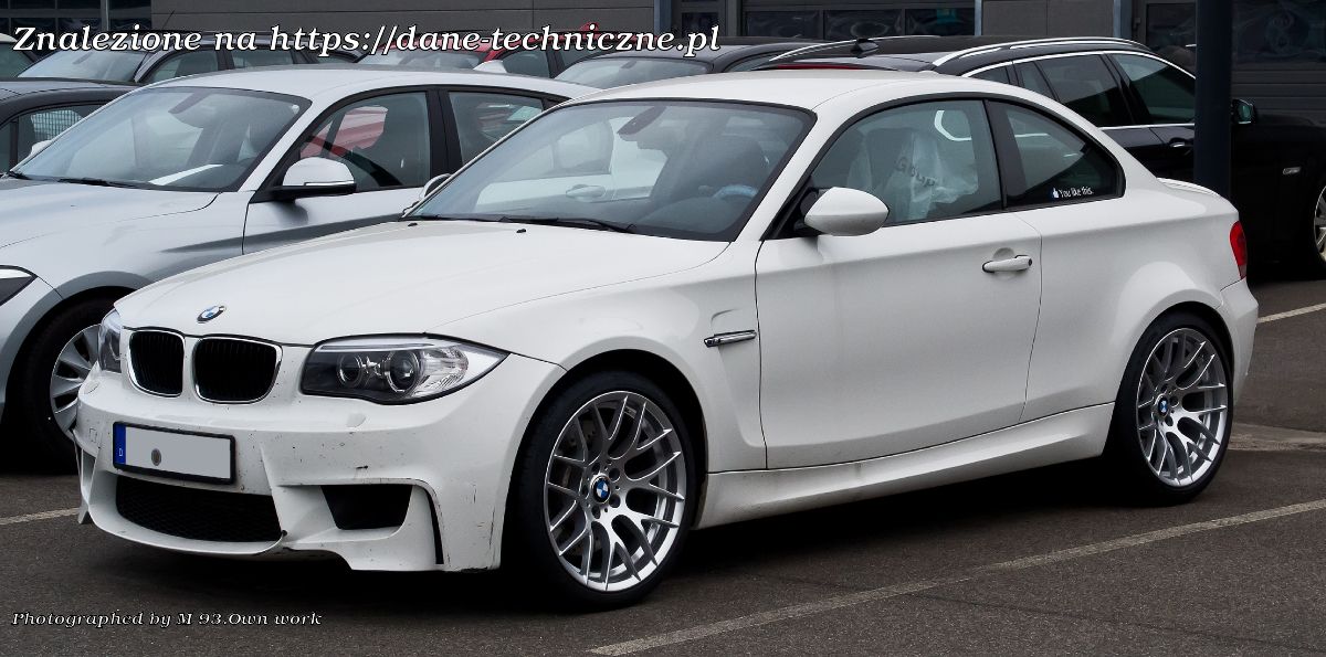 BMW Seria 1 Coupe E82 na dane-techniczne.pl
