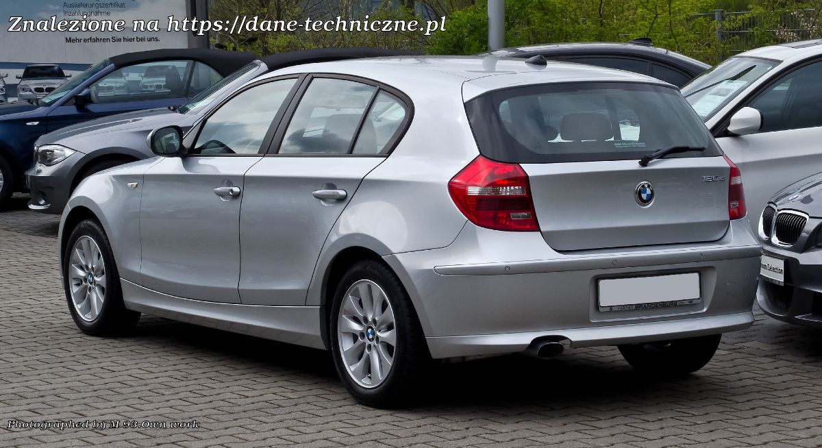 BMW Seria 1 Hatchback E87 na dane-techniczne.pl