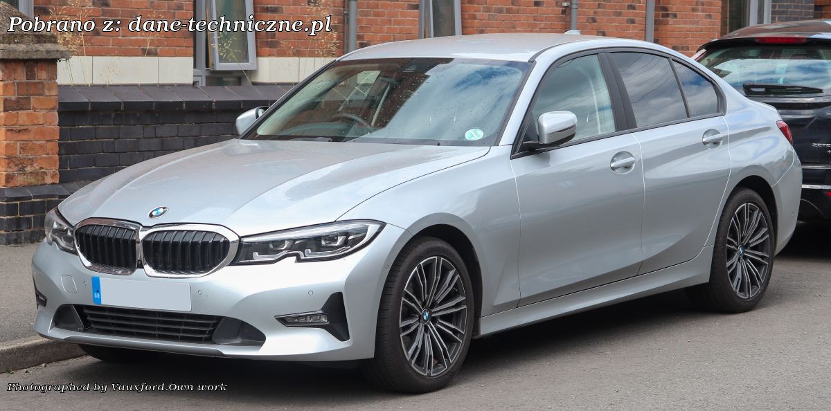 BMW seria 3 Sedan G20 na dane-techniczne.pl