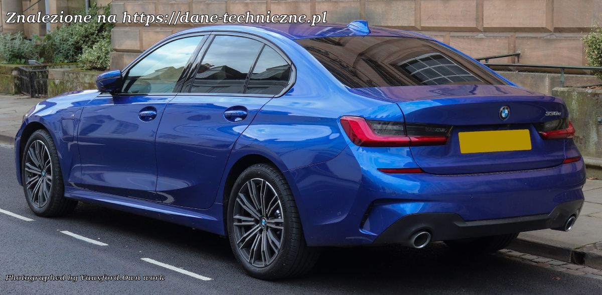 BMW seria 3 Sedan G20 na dane-techniczne.pl