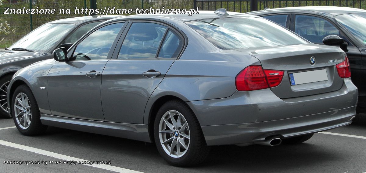 BMW seria 3 Sedan E90 facelift 2009 na dane-techniczne.pl
