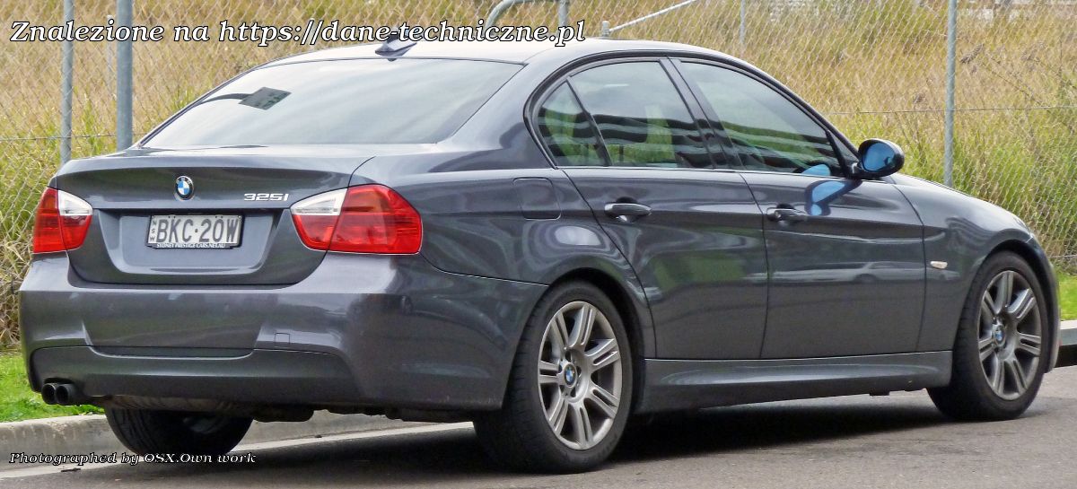 BMW seria 3 Sedan E90 na dane-techniczne.pl
