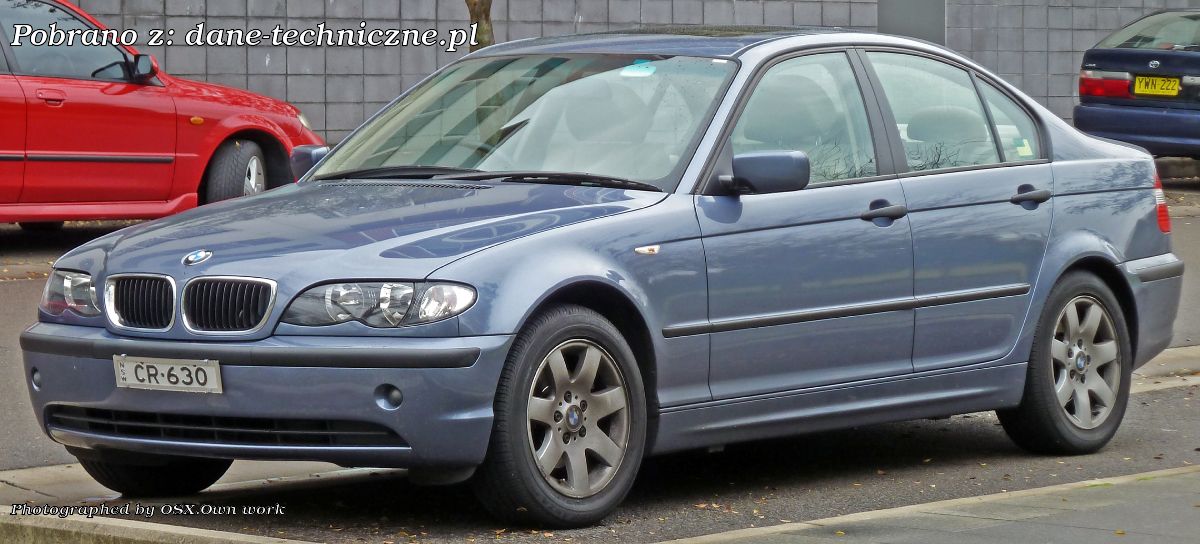 BMW seria 3 Sedan E46 facelift 2001 na dane-techniczne.pl