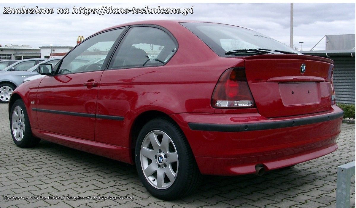 BMW seria 3 Compact E46 facelift 2001 na dane-techniczne.pl