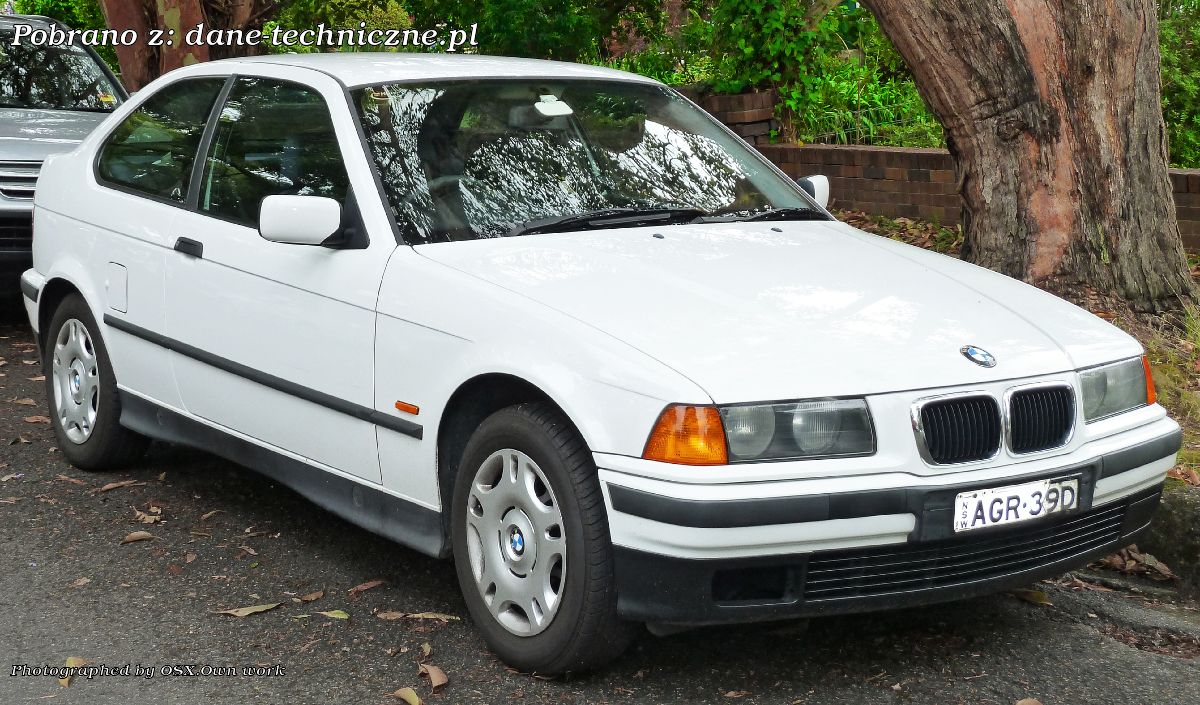 BMW seria 3 Compact E36 na dane-techniczne.pl