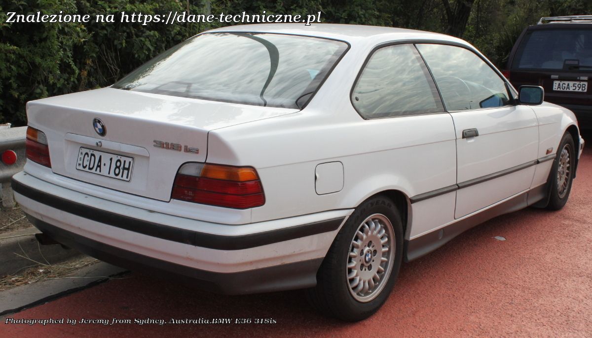 BMW seria 3 Coupe E36 na dane-techniczne.pl