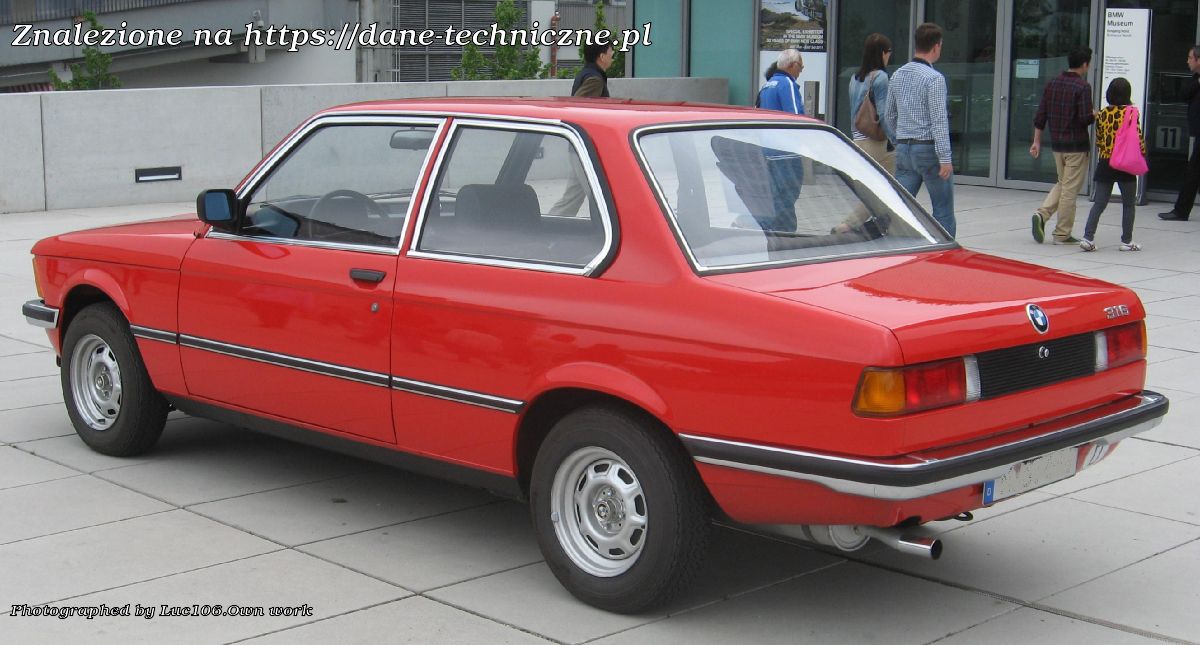 BMW seria 3 E21 na dane-techniczne.pl