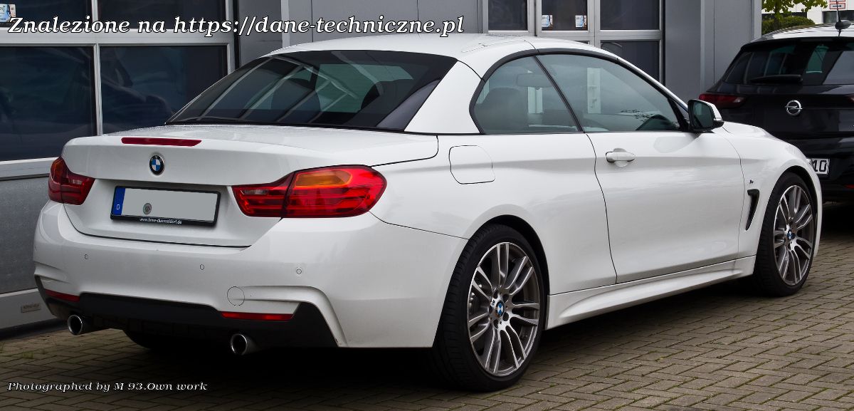 BMW Seria 4 Convertible F33 facelift 2017 na dane-techniczne.pl