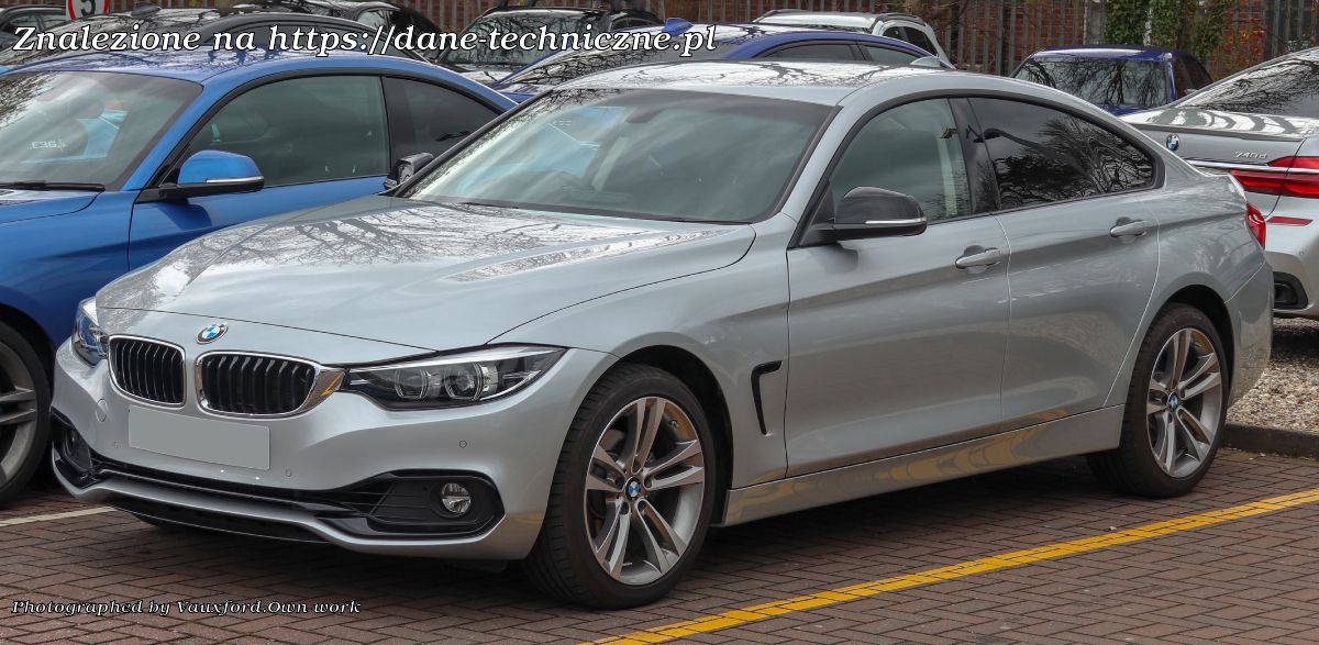 BMW Seria 4 Gran Coupe F36 na dane-techniczne.pl