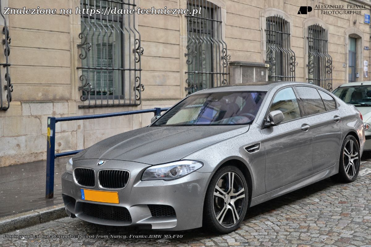 BMW Seria 5 Sedan F10 LCI Facelift 2013 na dane-techniczne.pl