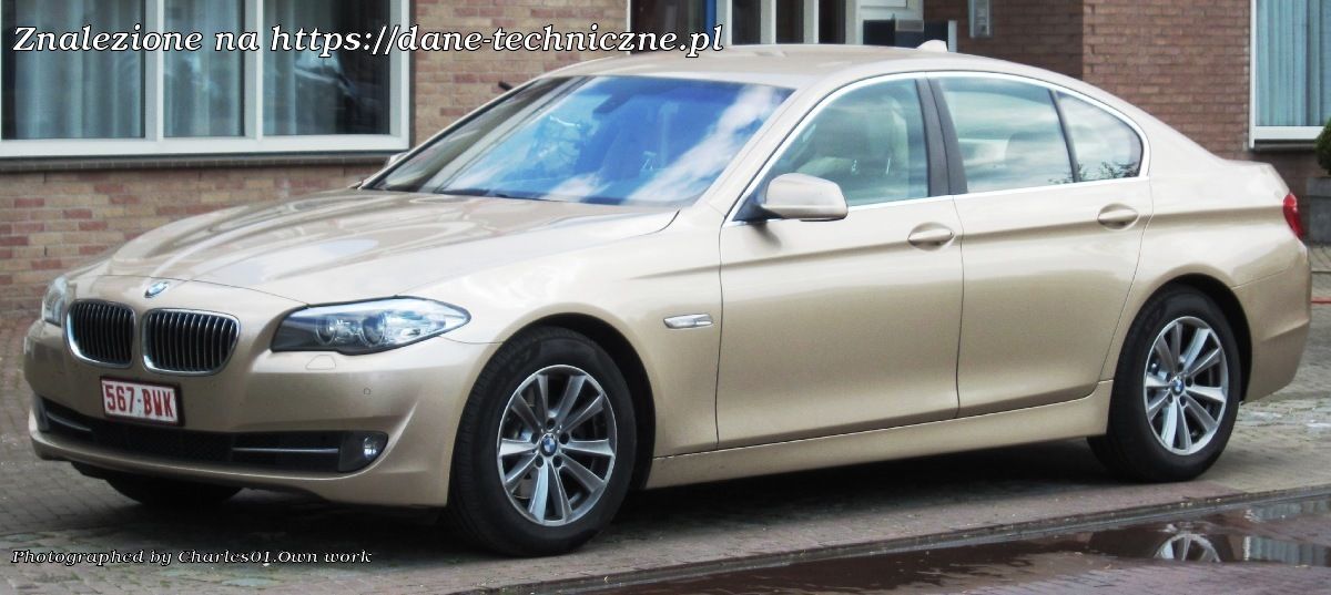 BMW Seria 5 Sedan F10 na dane-techniczne.pl
